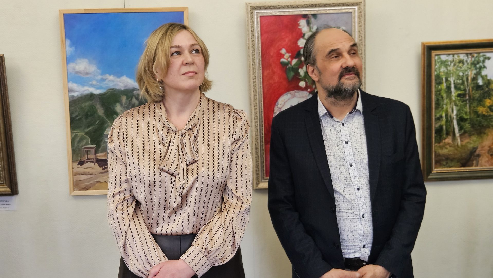 выставка, художник, картина,