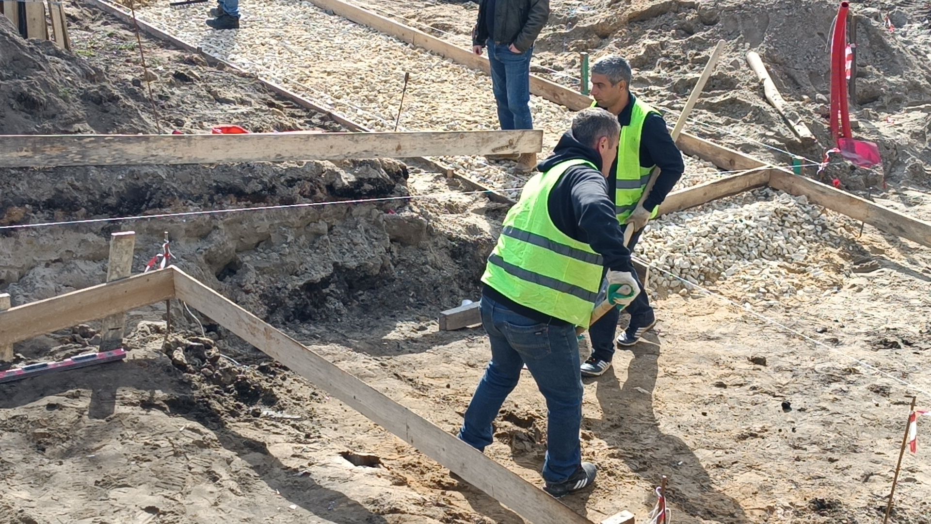 Благоустройство, Сквер вдоль пролетарского проспекта, Новые дорожки, щёлково,