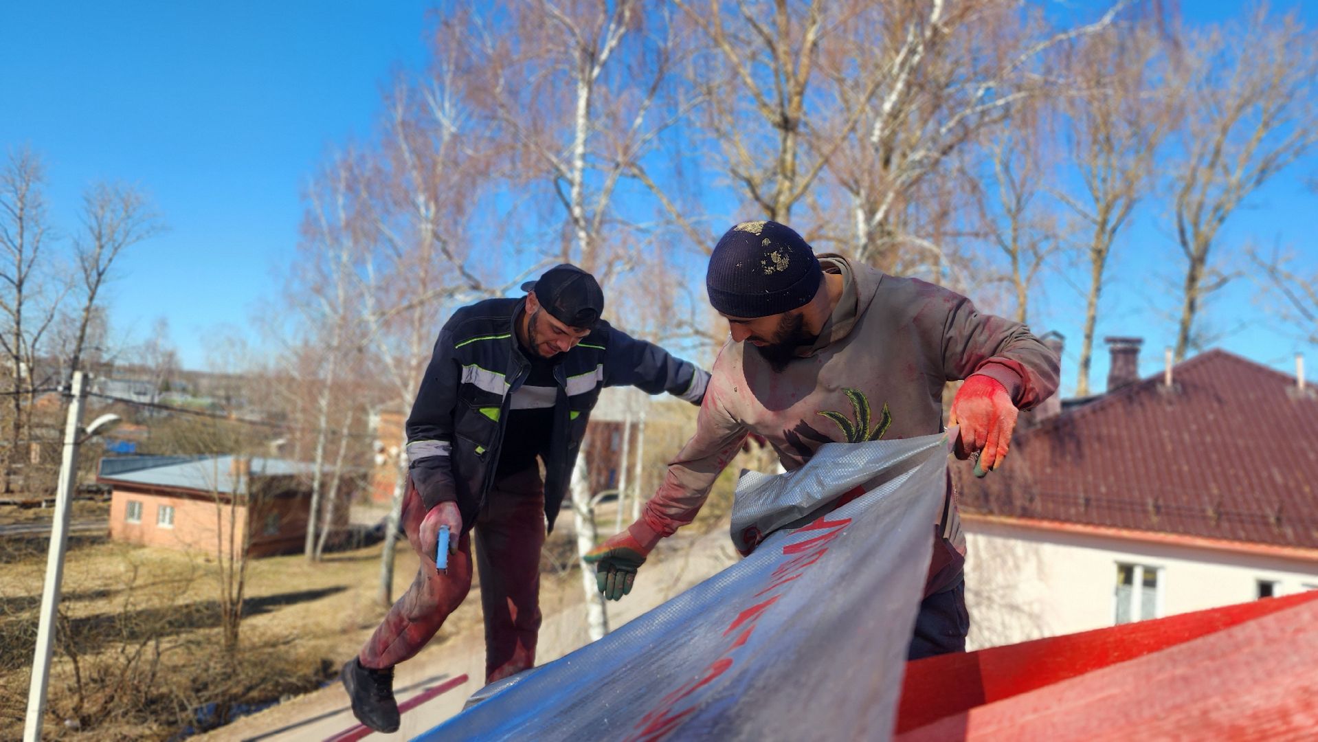 жкх, волоколамск, ремонт крыши,