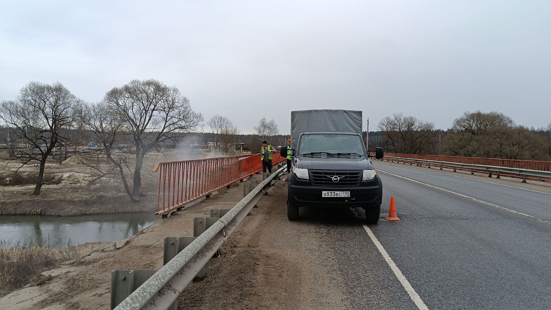 месяц чистоты и благоустройства, Мойка отбойников, щёлково,