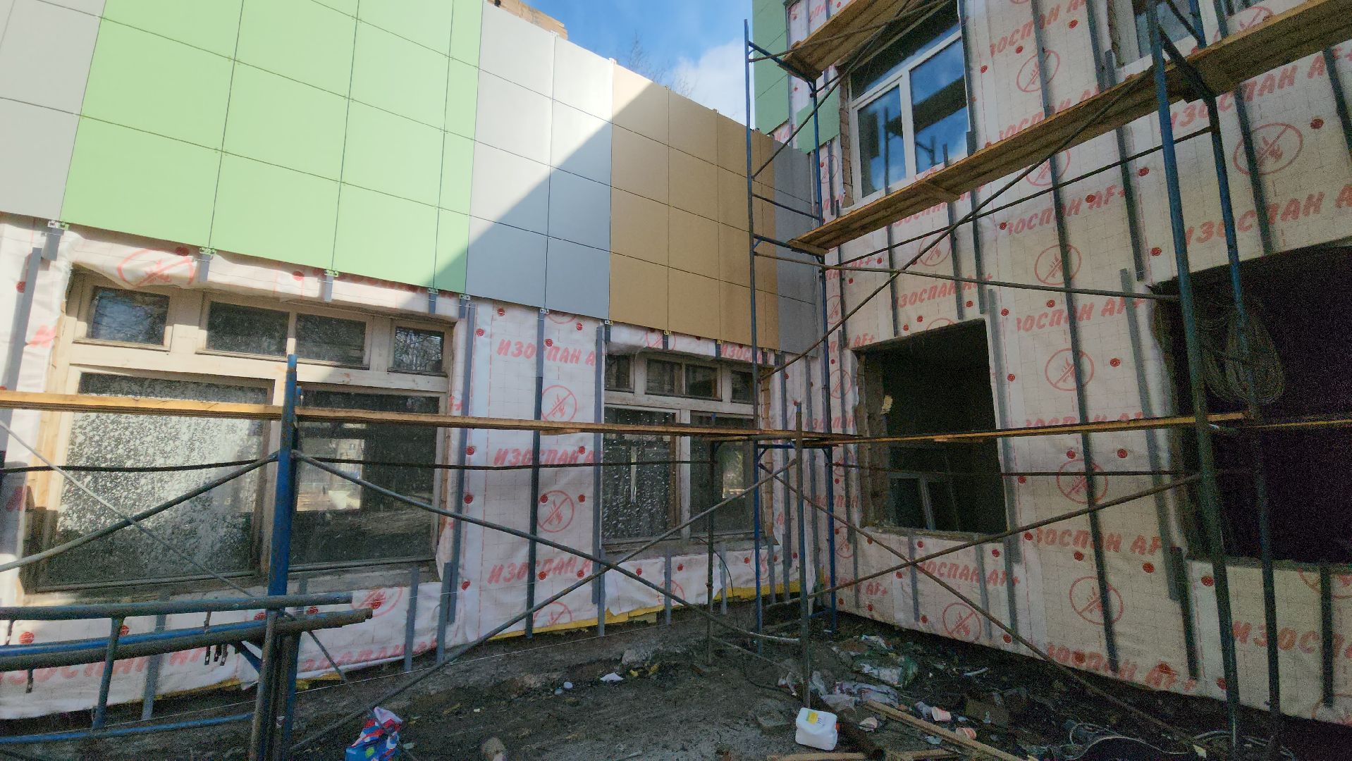 капитальныей ремонт, строительство, дошкольное отделение, красногорск,