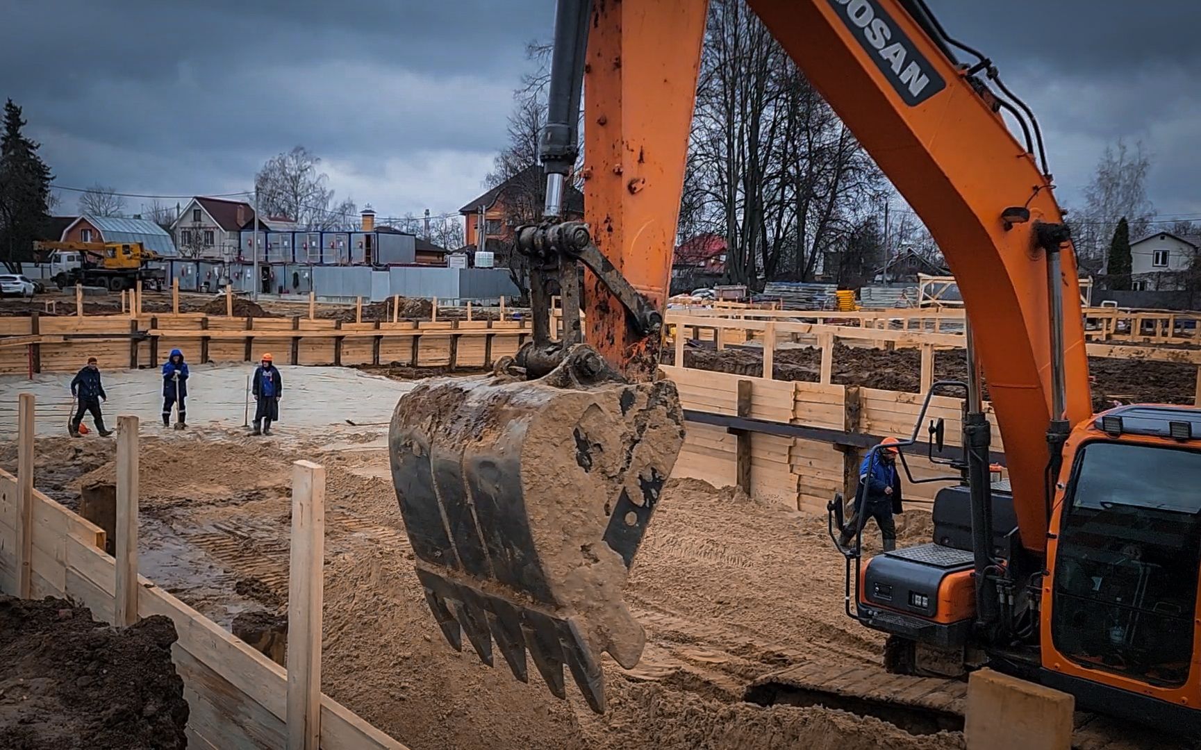 Бронницы, Строительство, Пристройка к лицею,
