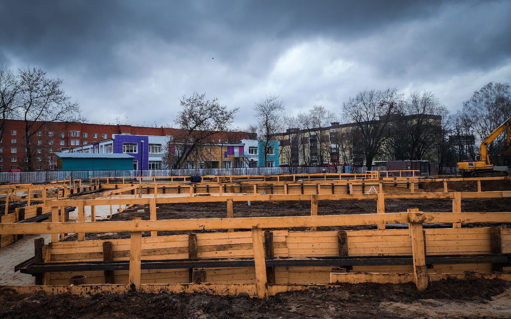 Бронницы, Строительство, Пристройка к лицею,