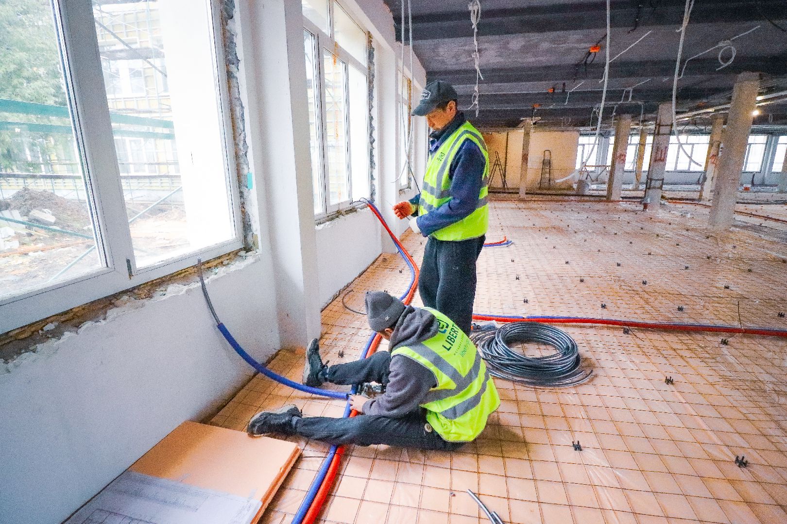 Клин, строительство, ремонт школы, образование,