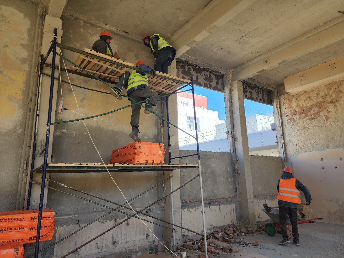 серпухов, подмосковье, капремонт школы,