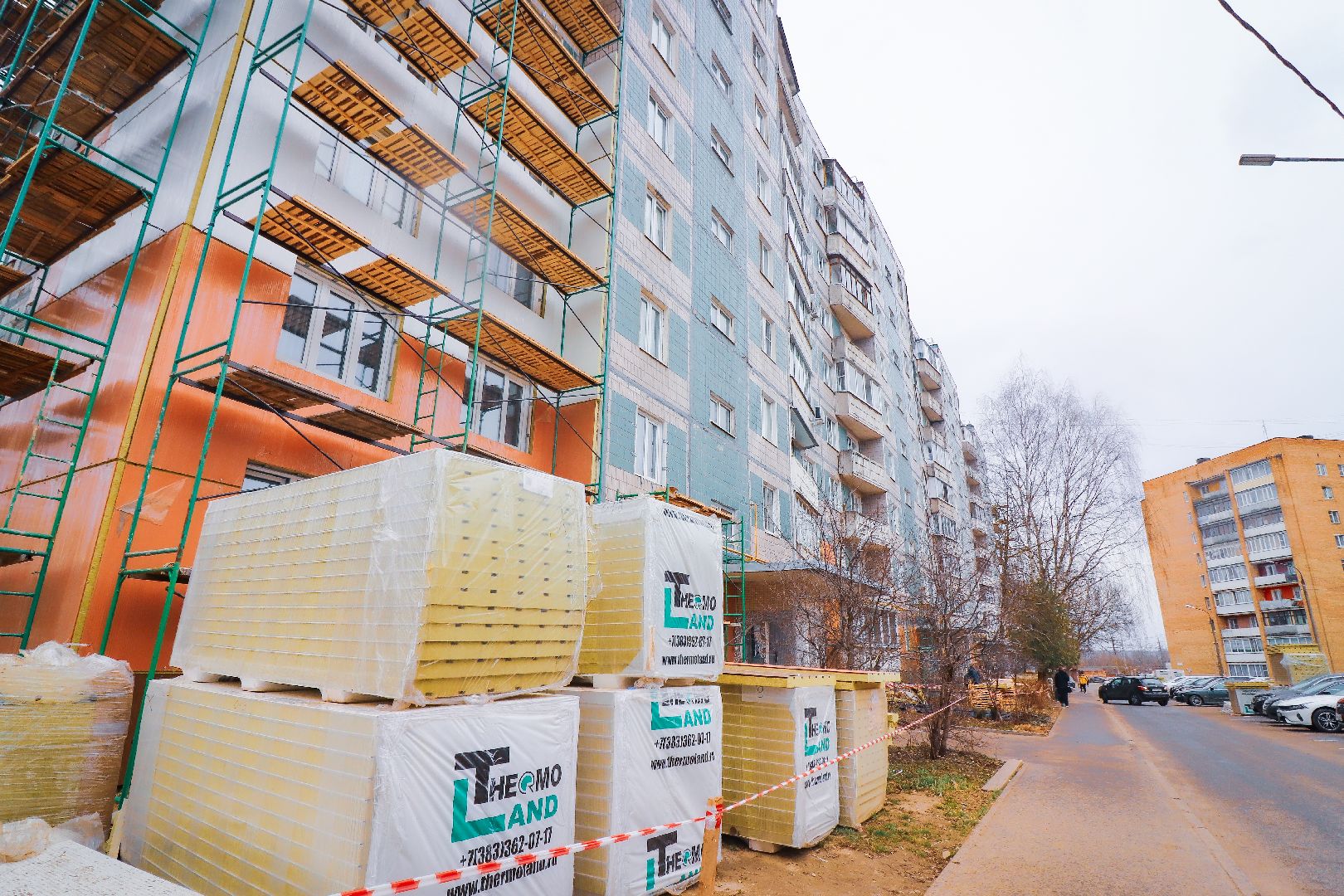 Клин, ремонт дома, ЖКХ, утепление фасада мкд,