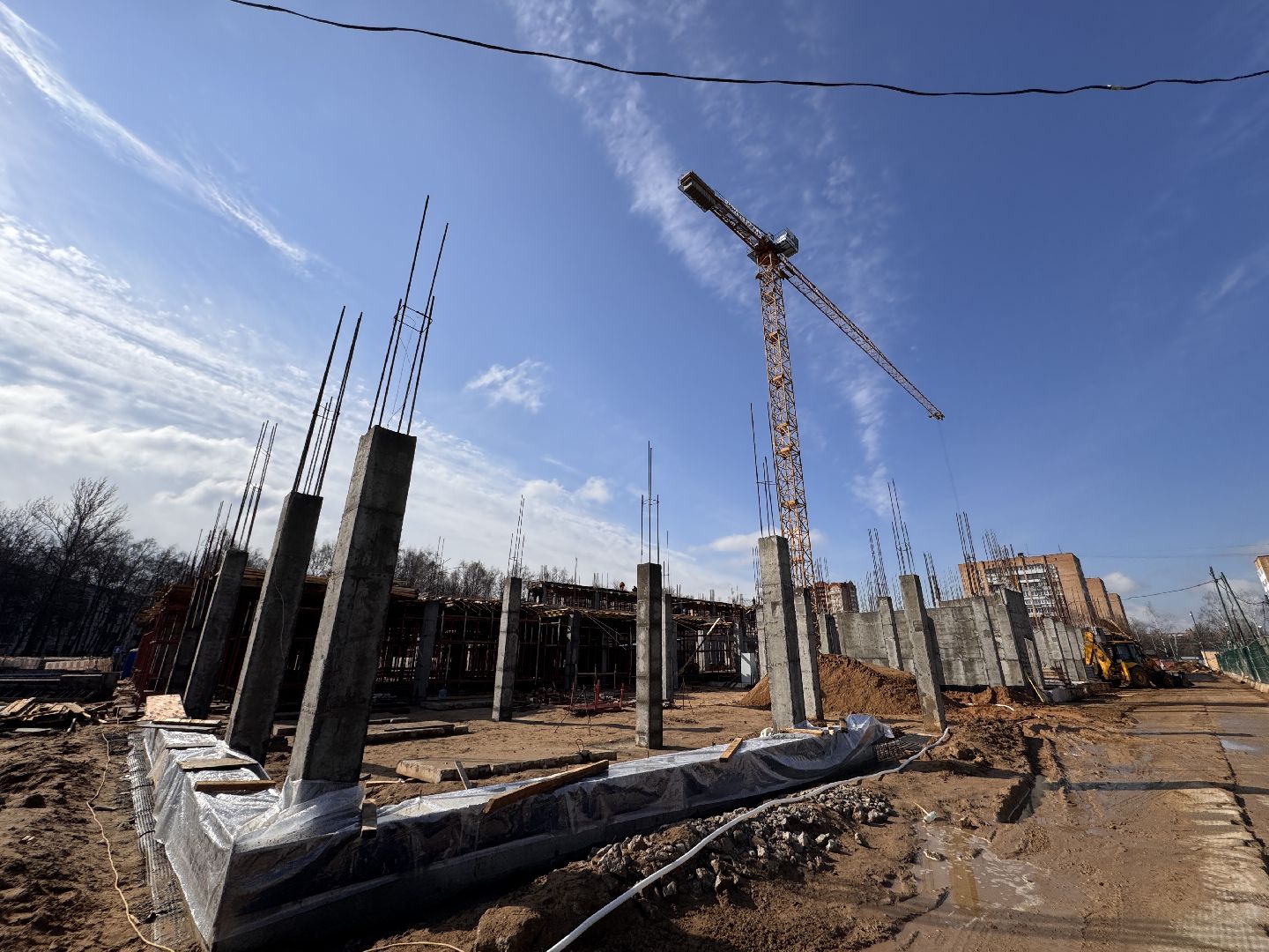 Акватеримальный комплекс в Одинцово, Строительство,