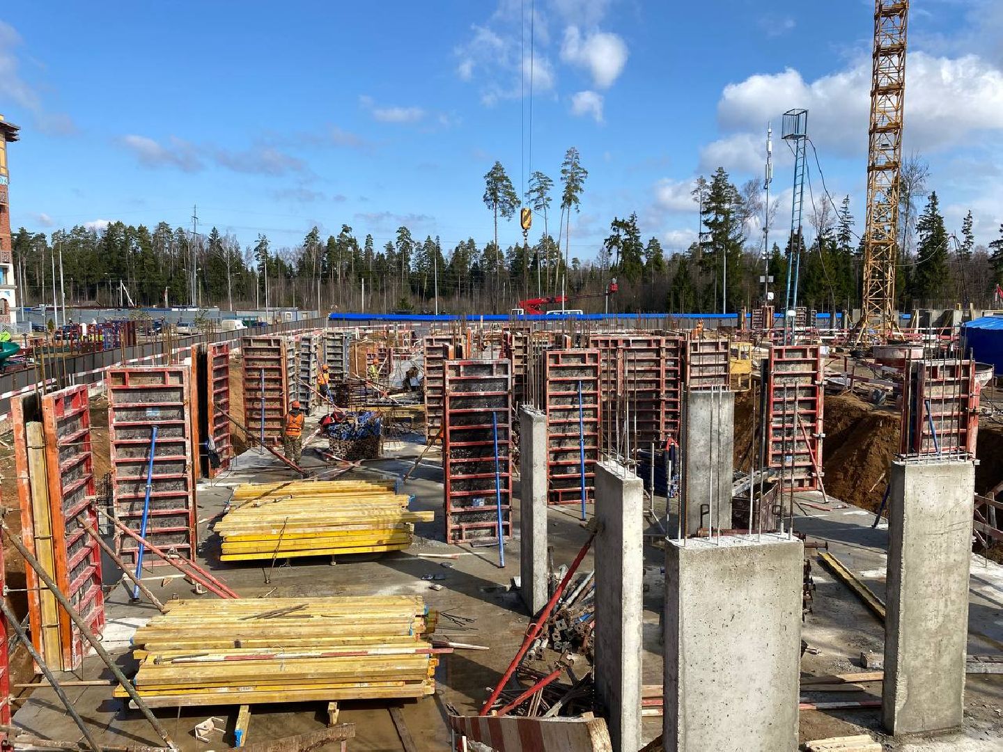 ЖК Аникеевский, строительство, Николо-Урюпино,