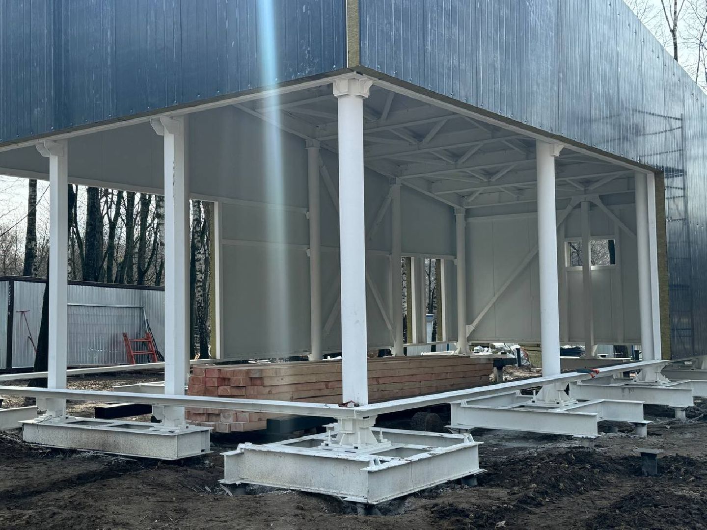 кучинский лесопарк, благоуствойство, кафе,