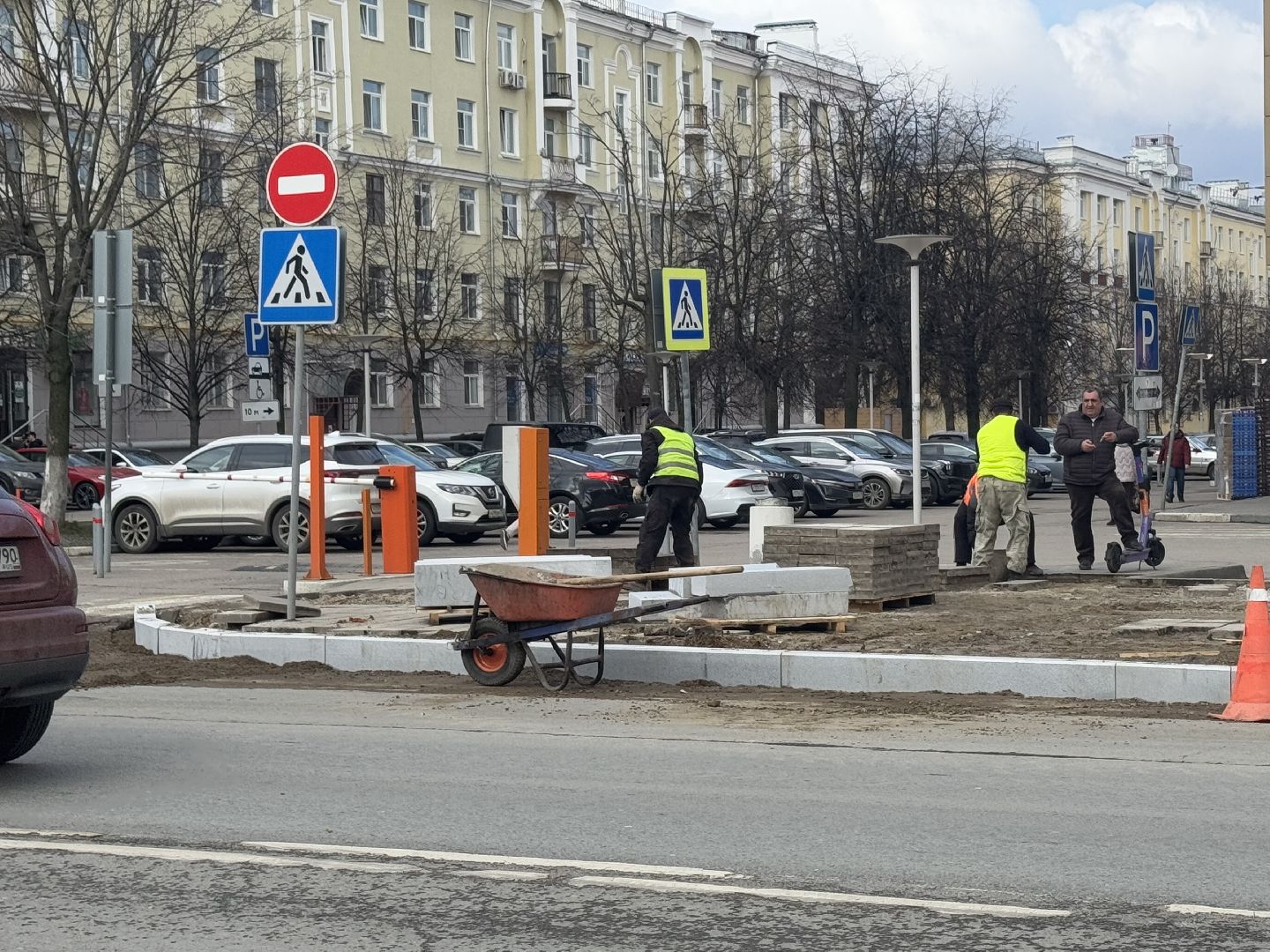 благоустройство, балашиха, проспект ленина,