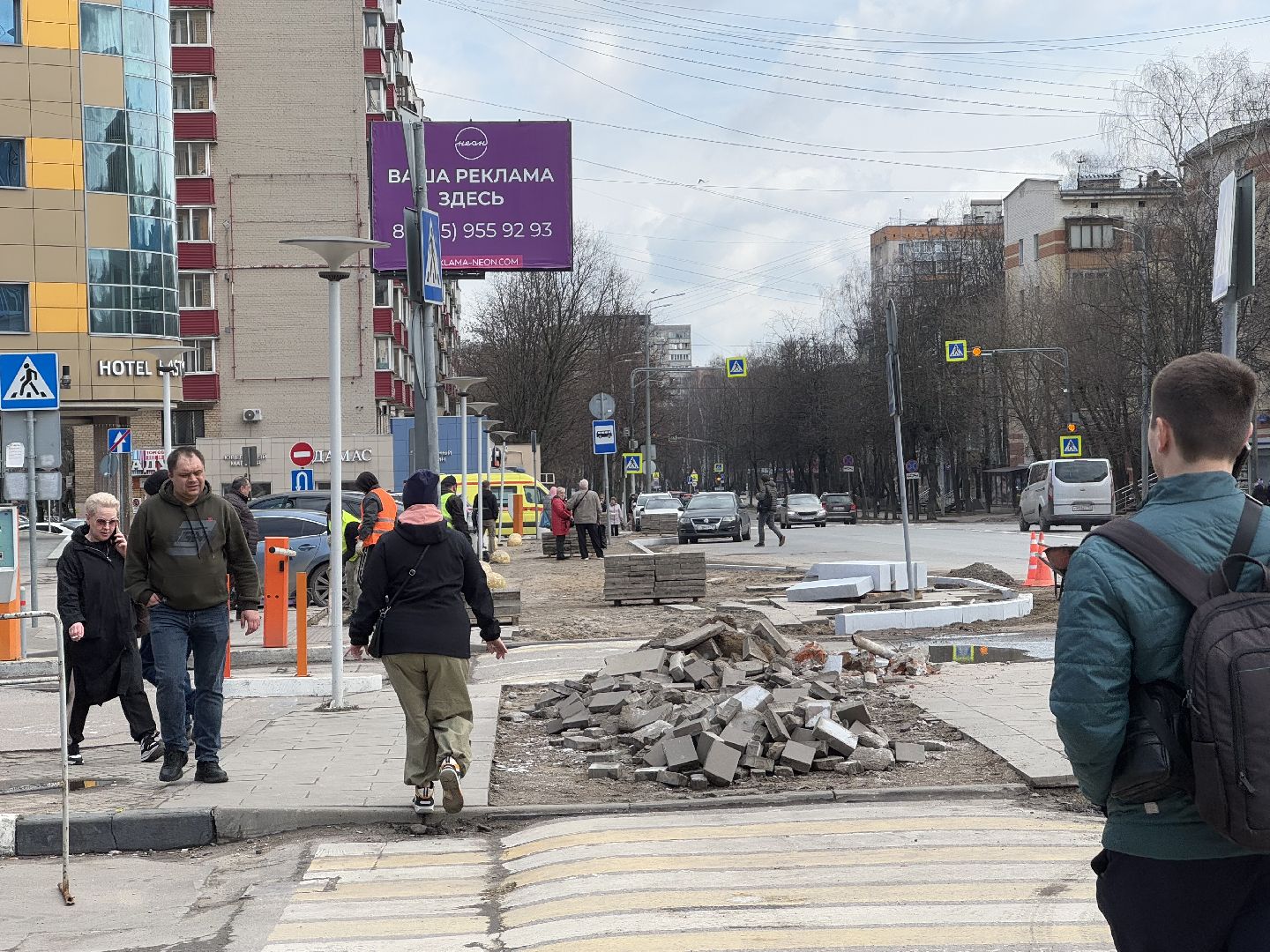 благоустройство, балашиха, проспект ленина,