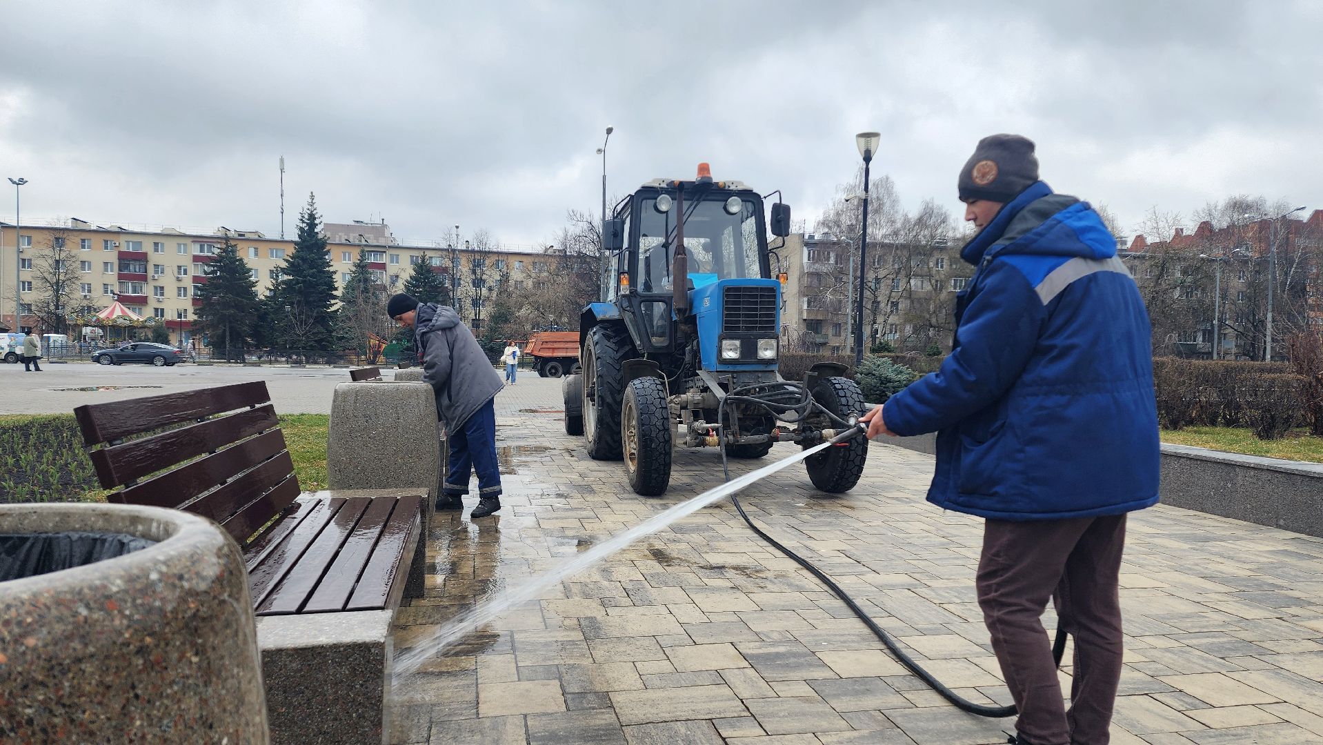 жкх, благоустройство, домодедово, уборка, весенняя уборка, субботник, месячник благосутройства, месячник чистоты, подмосковье, комбинат благоустройства,