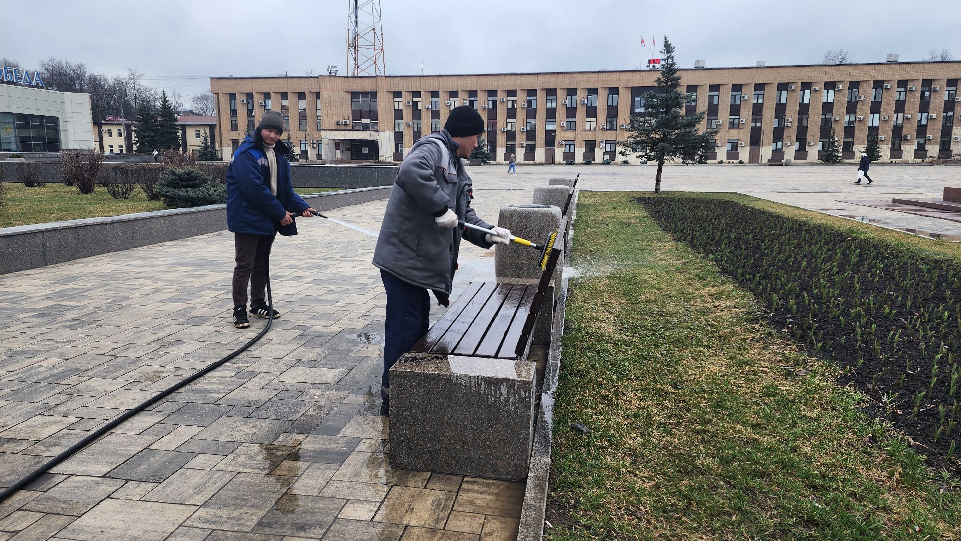 жкх, благоустройство, домодедово, уборка, весенняя уборка, субботник, месячник благосутройства, месячник чистоты, подмосковье, комбинат благоустройства,
