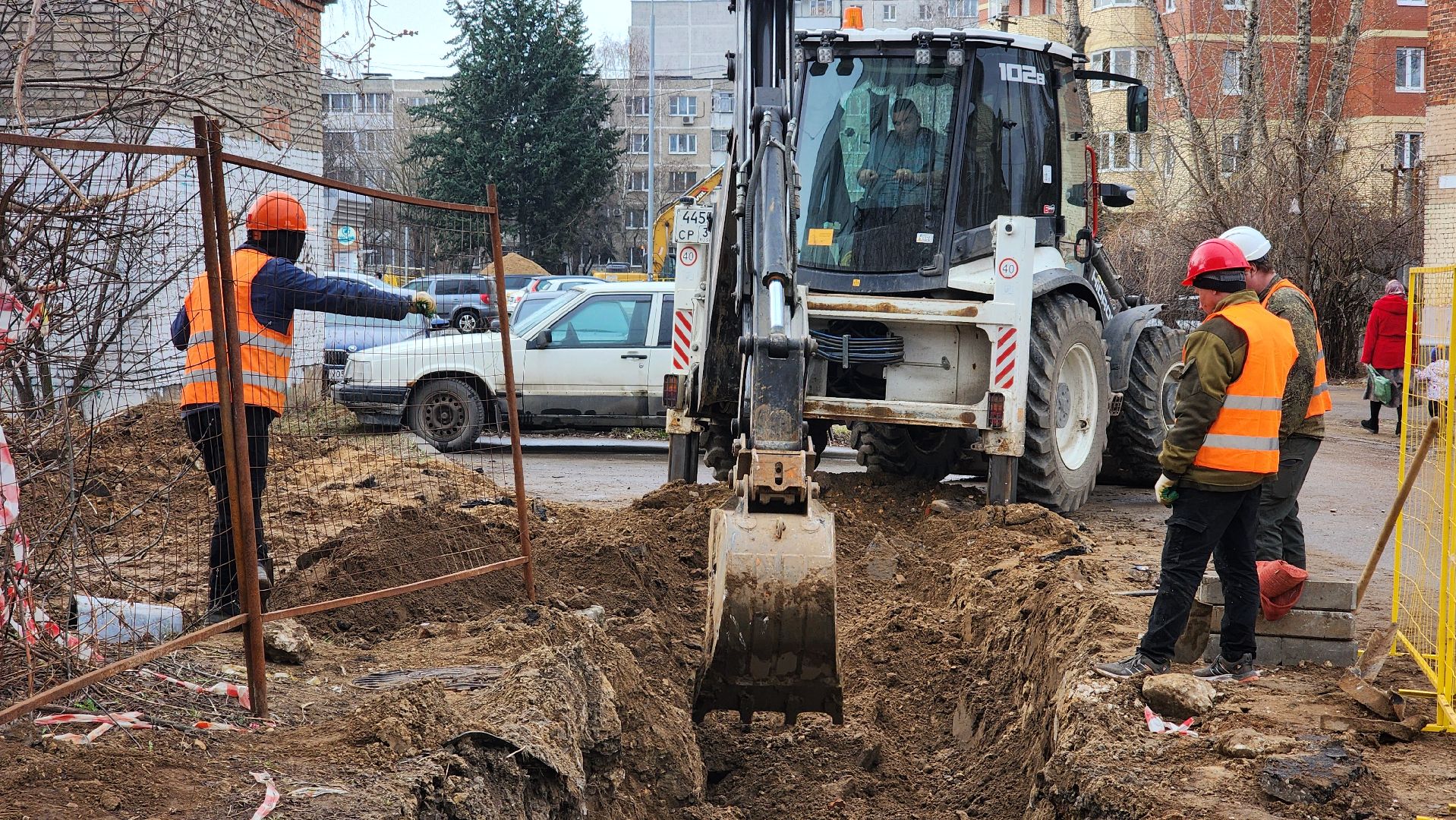ЖКХ, капремонт теплосетей, Лосино-Петровский,