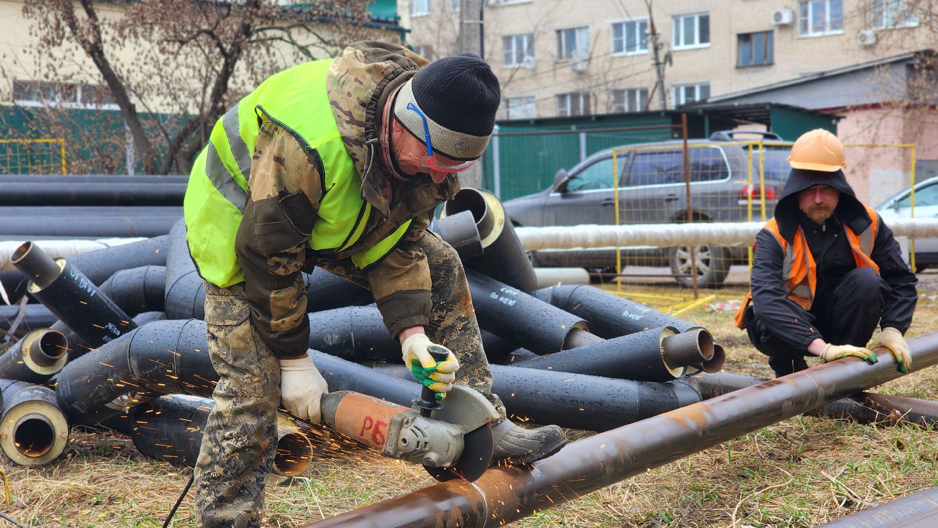 ЖКХ, капремонт теплосетей, Лосино-Петровский,