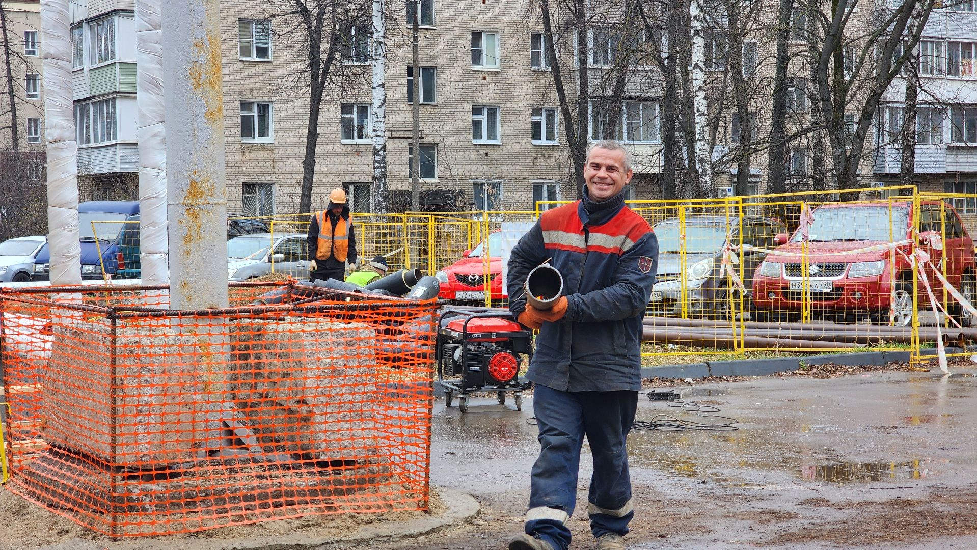 ЖКХ, капремонт теплосетей, Лосино-Петровский,