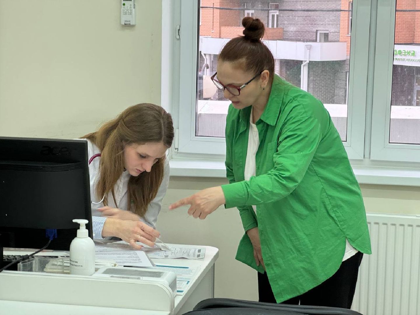 медицина, врачи, поликлиника, супруги,