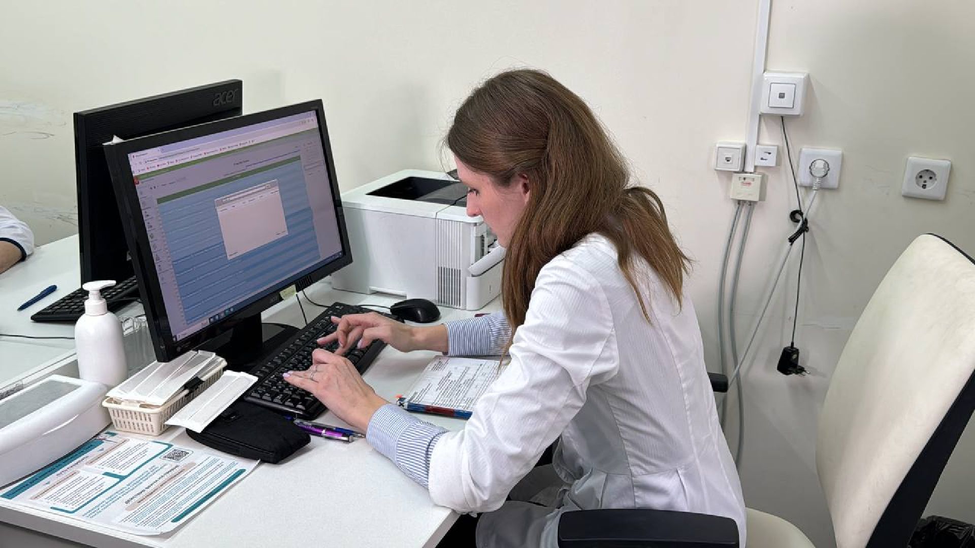 медицина, врачи, поликлиника, супруги,