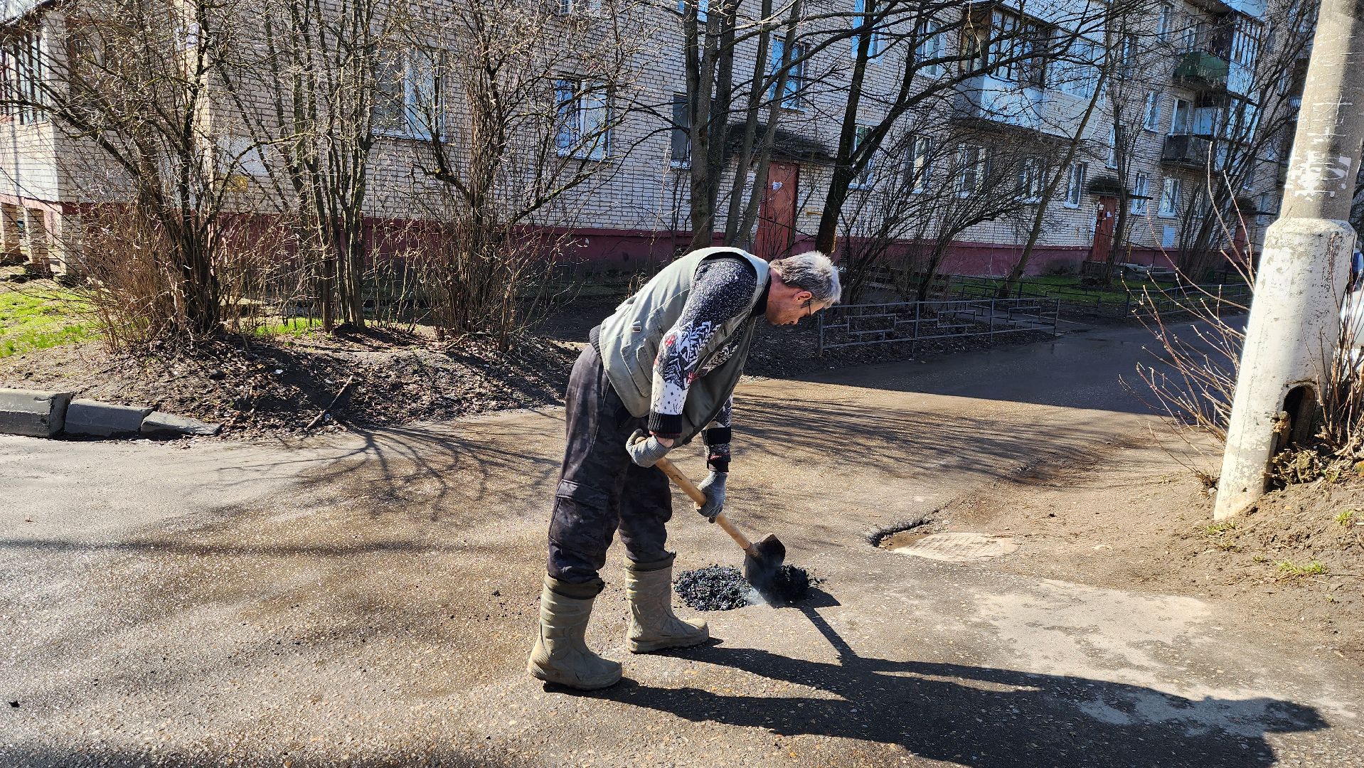 истра, благоустройство, ремонт дороги,