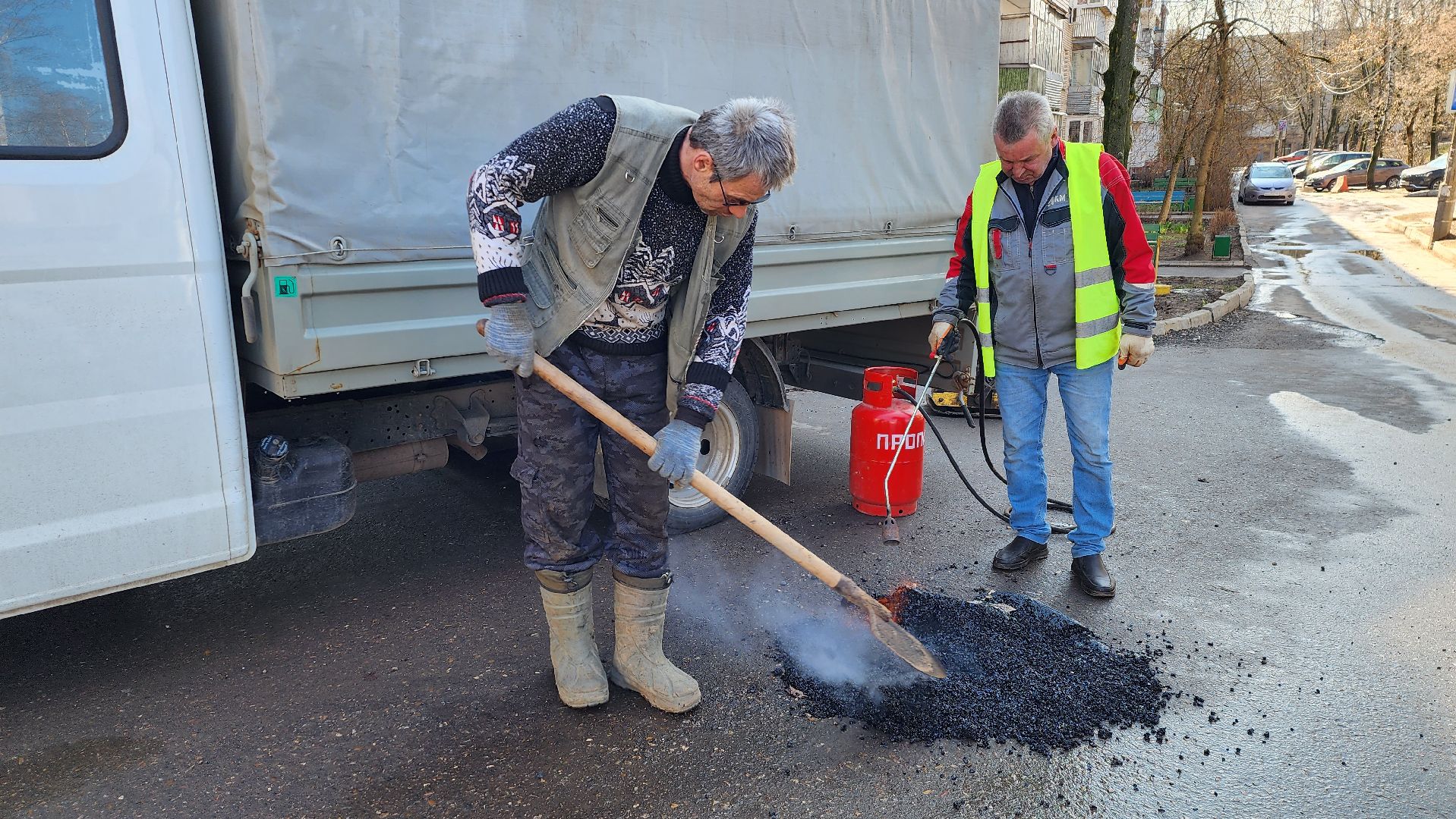 истра, благоустройство, ремонт дороги,