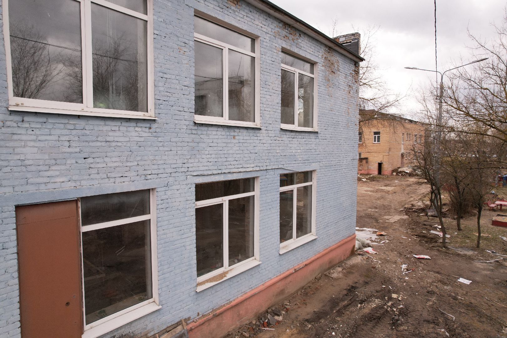 видео с коптера, капремонт детского сада 35 в богородском округе,