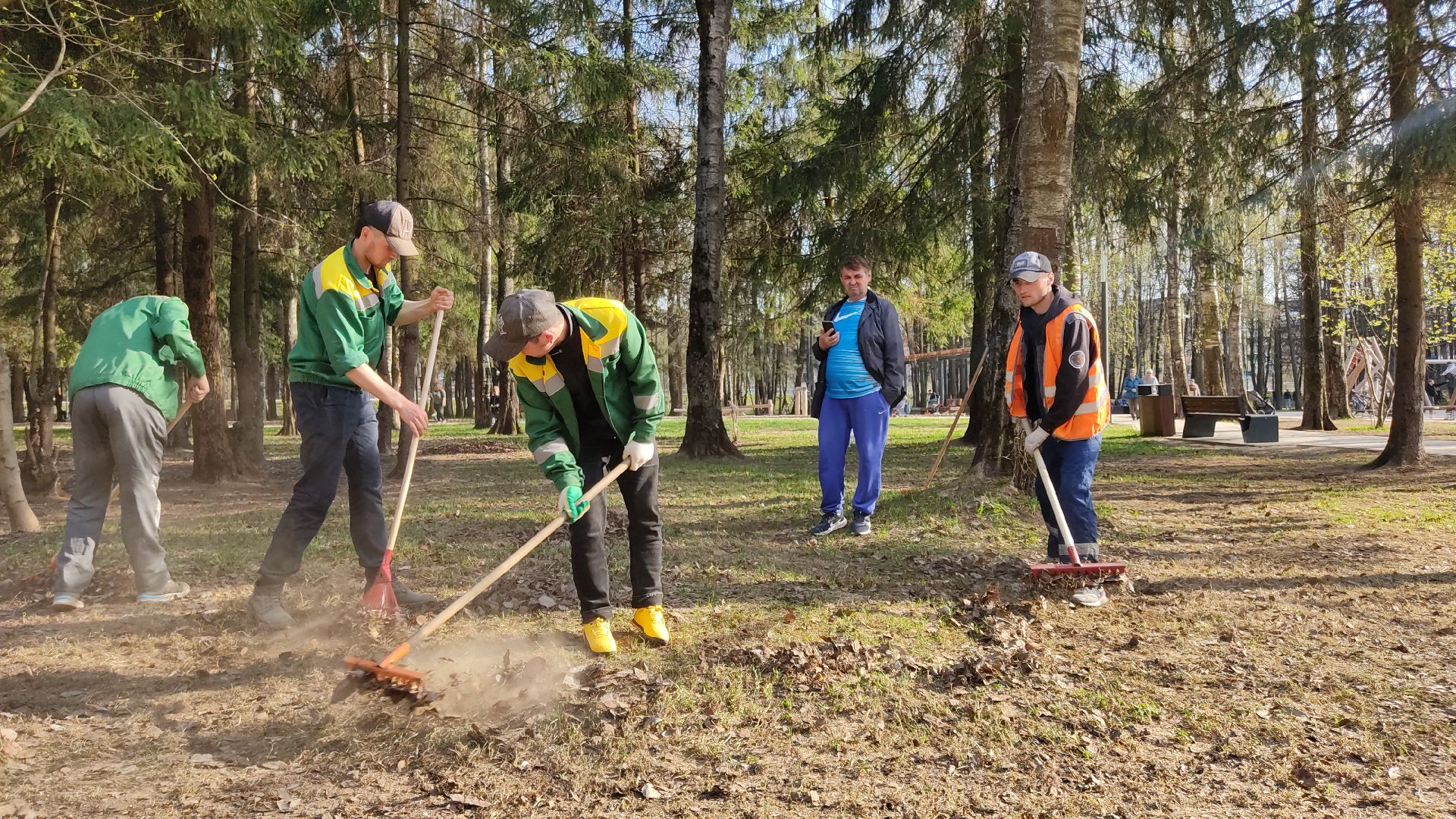 Лобня, благоустройство, парк