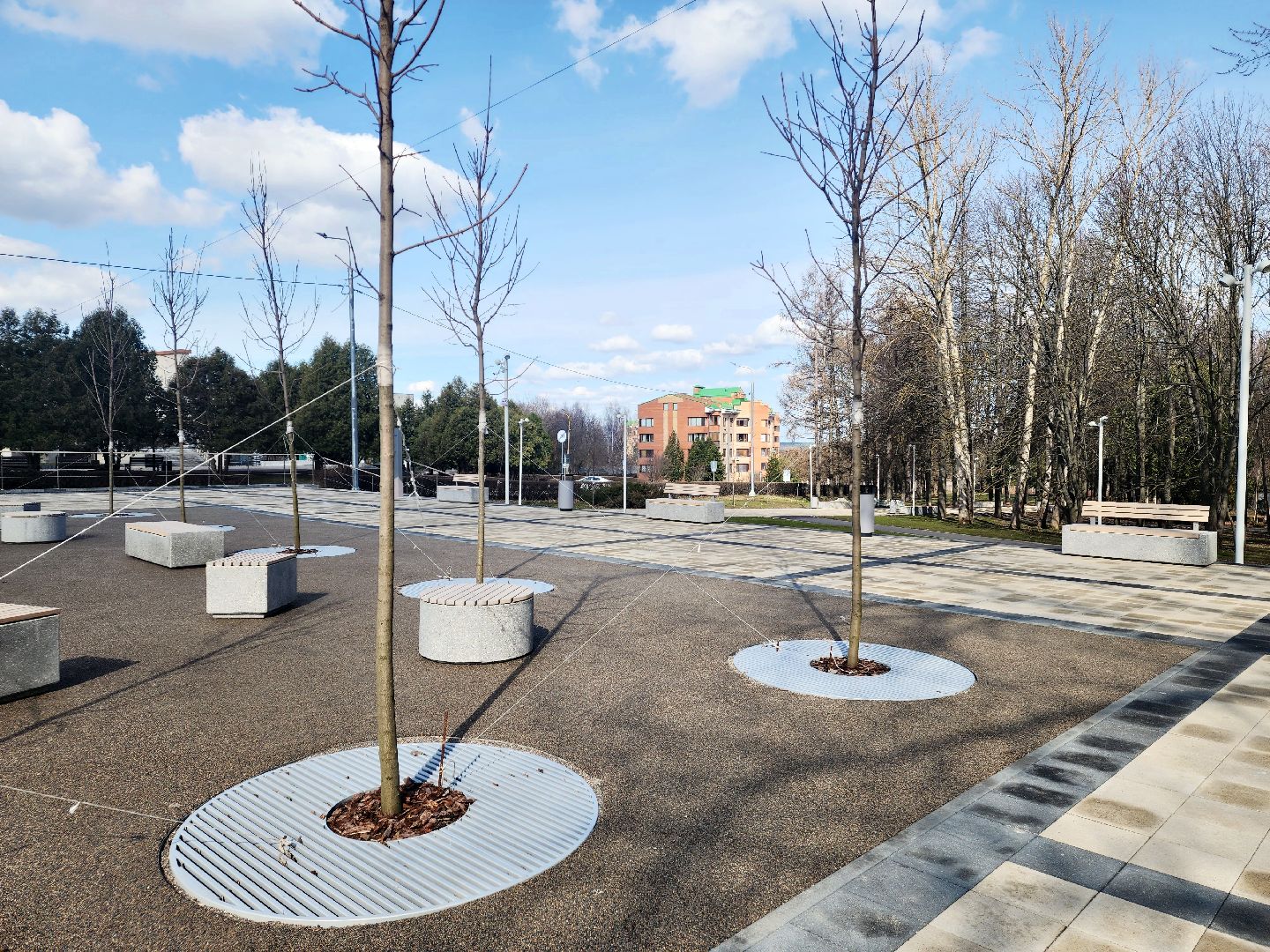 пущино, серпухов, парк победы, 80 - летие победы, благоустройство,