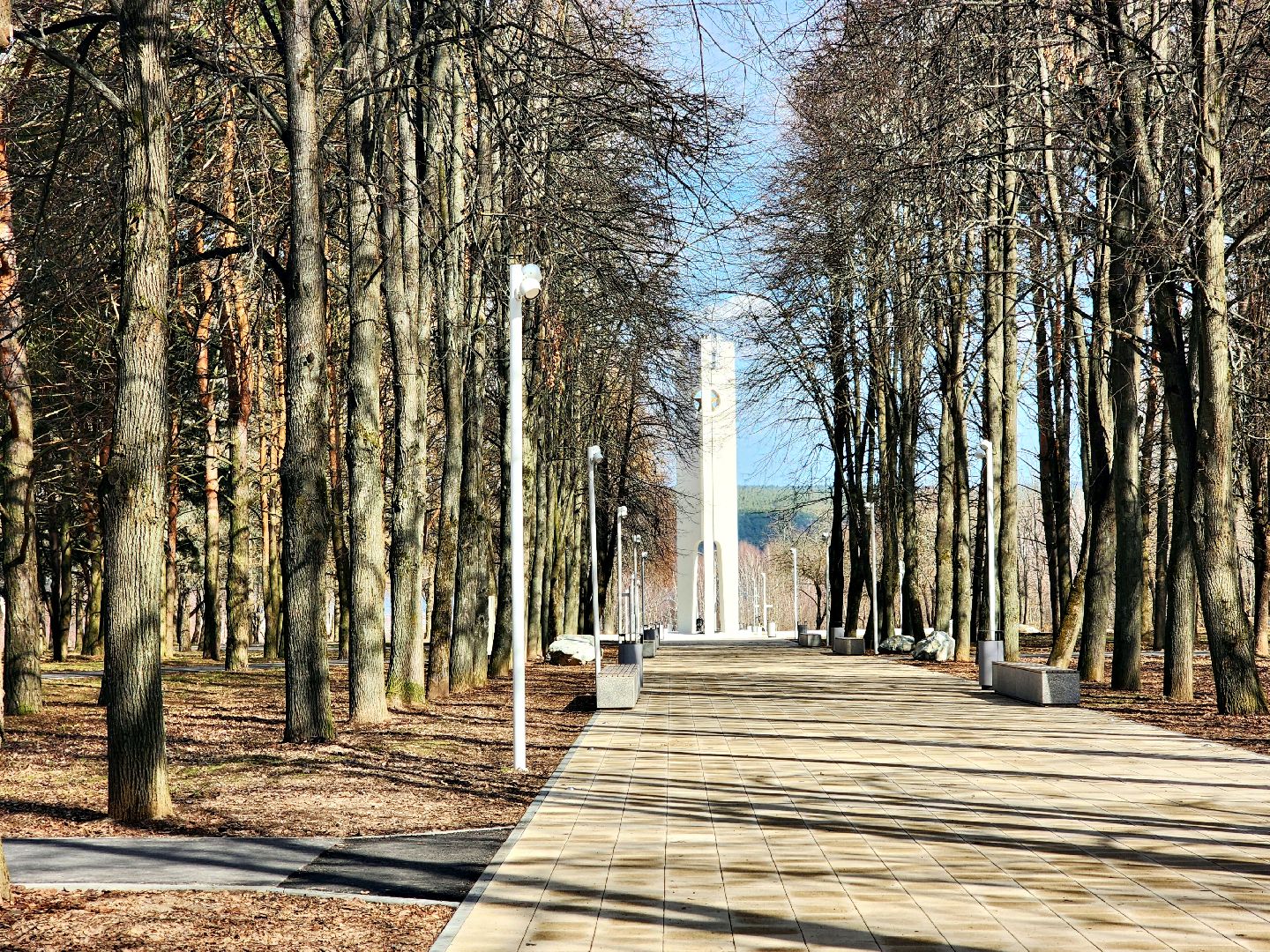 пущино, серпухов, парк победы, 80 - летие победы, благоустройство,