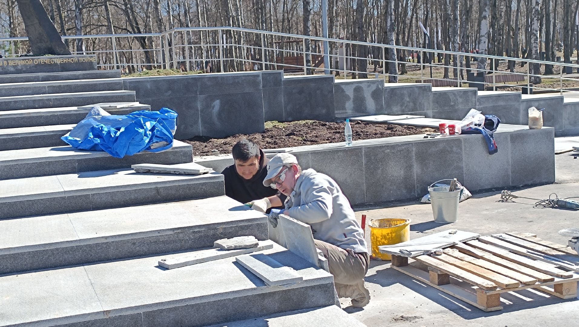 мемориал, ремонт, лобня, парк,