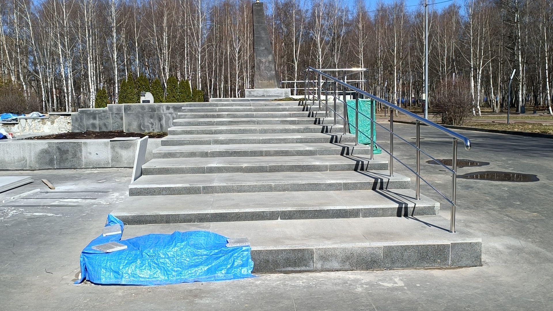 мемориал, ремонт, лобня, парк,