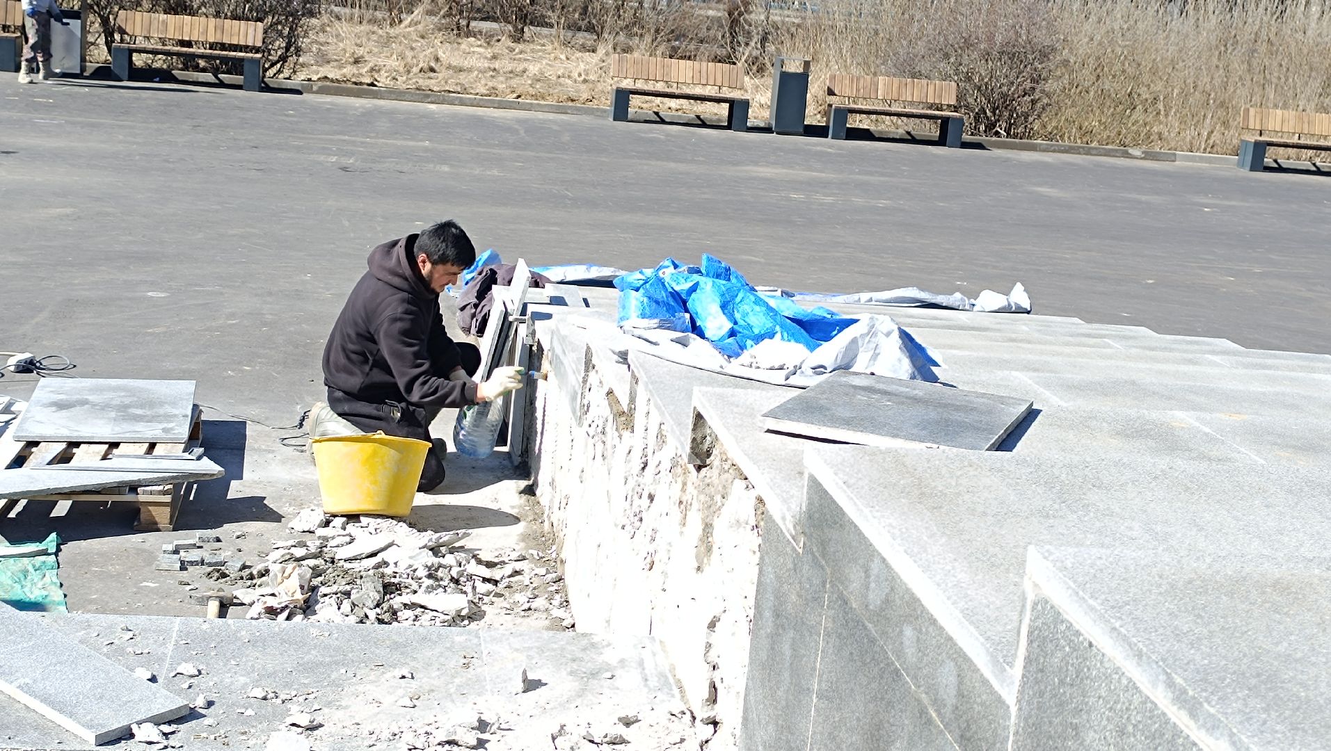 мемориал, ремонт, лобня, парк,