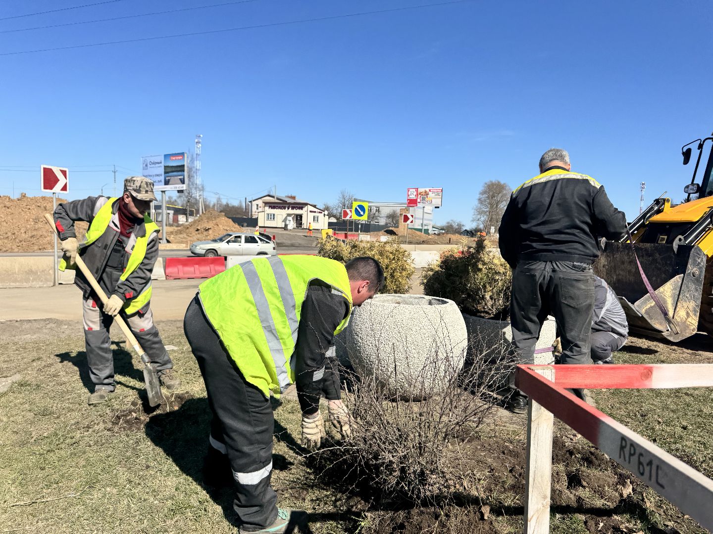 шаховская, вазоны, благоуйстройство,