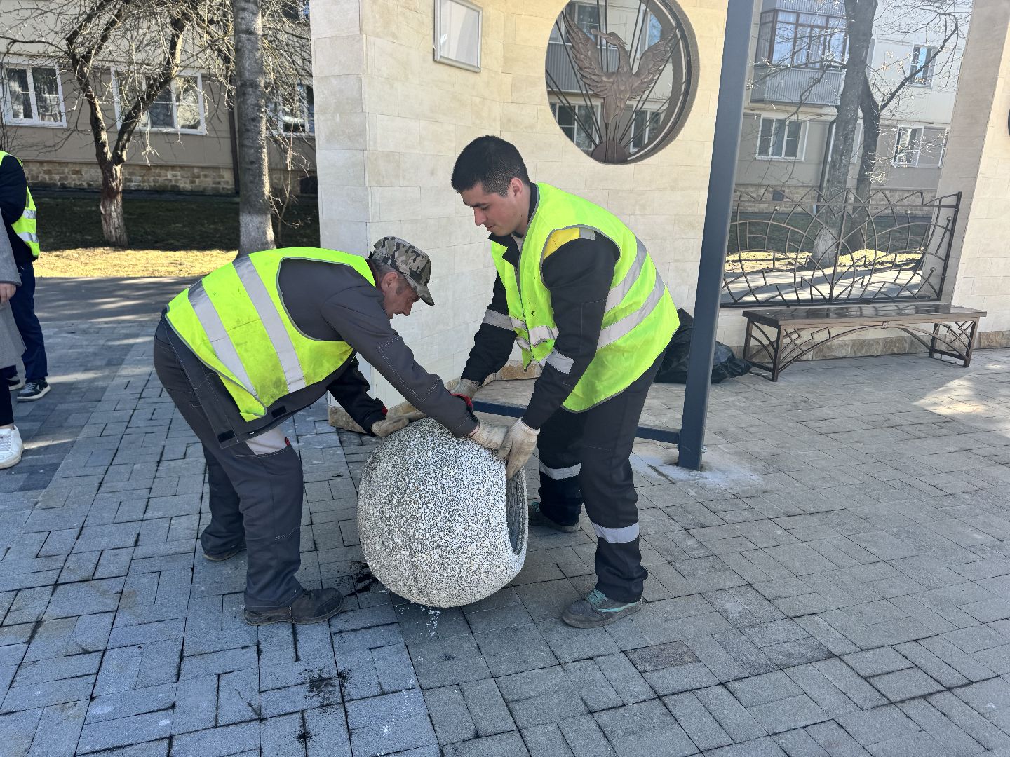 шаховская, вазоны, благоуйстройство,