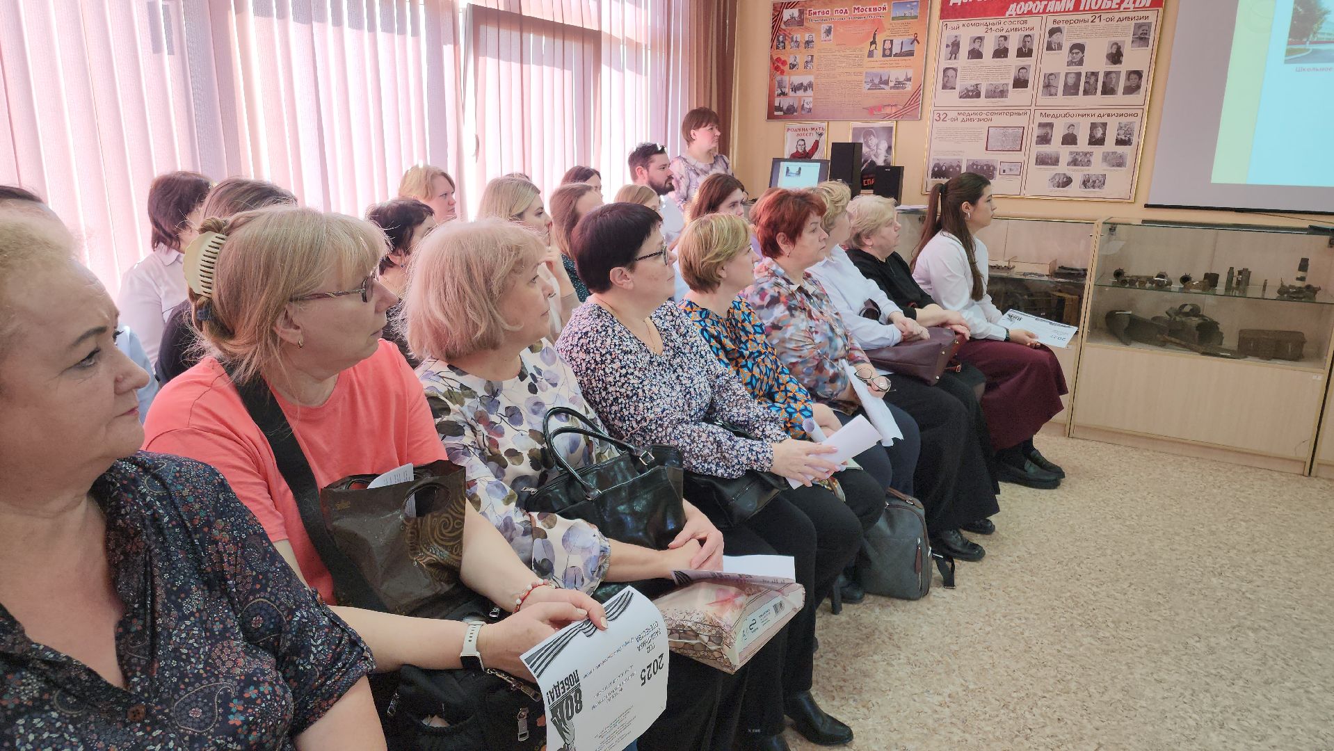 кашира, школа, мастер-класс, открытый урок, образование, год защитника отечества, вов, день победы,