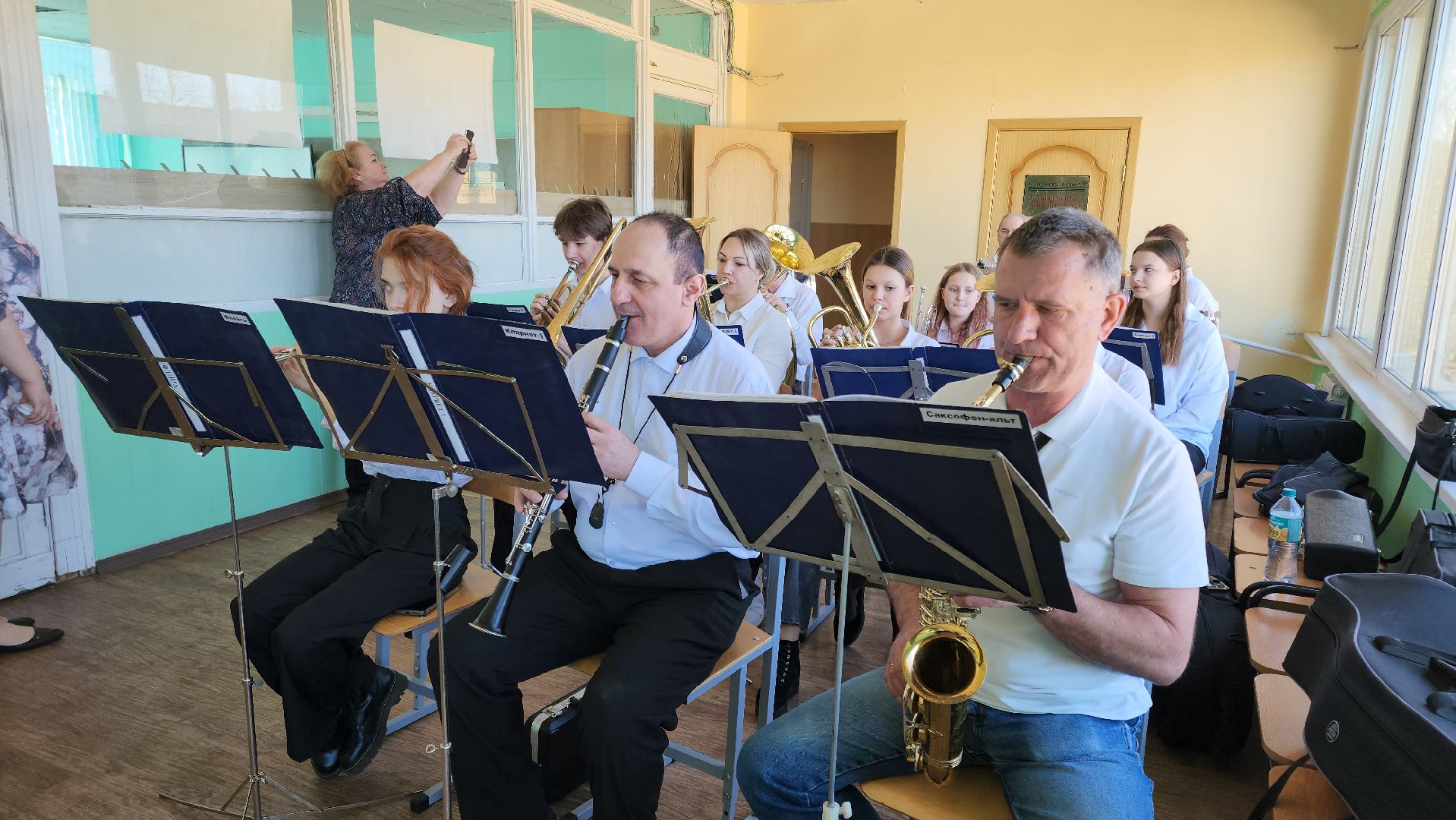 кашира, школа, мастер-класс, открытый урок, образование, год защитника отечества, вов, день победы,