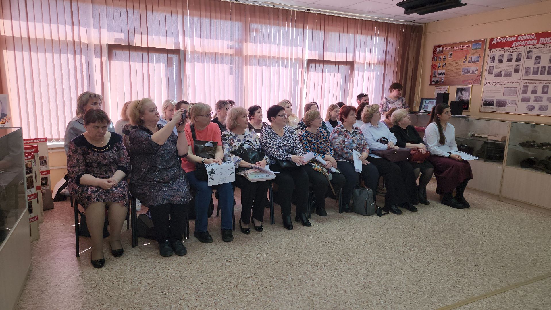 кашира, школа, мастер-класс, открытый урок, образование, год защитника отечества, вов, день победы,