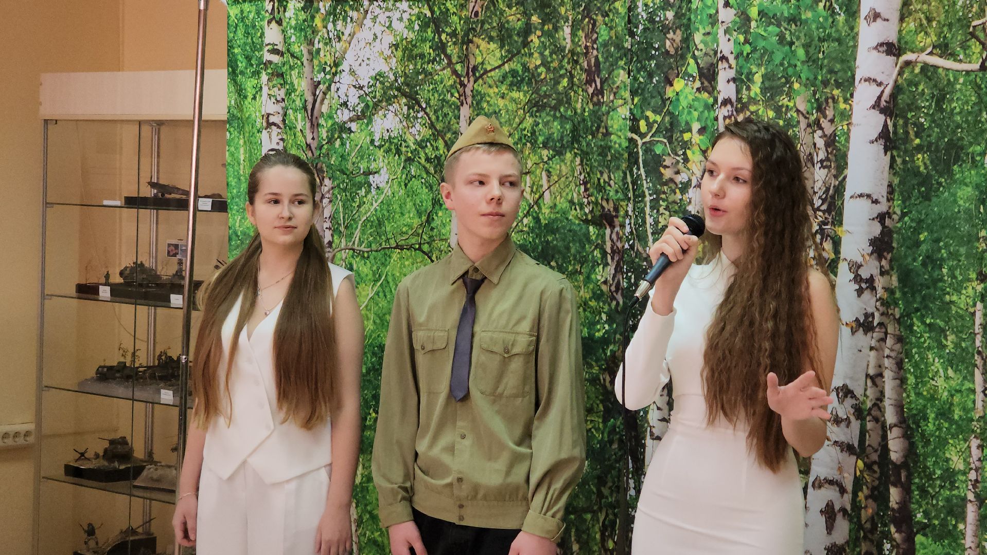 кашира, школа, мастер-класс, открытый урок, образование, год защитника отечества, вов, день победы,