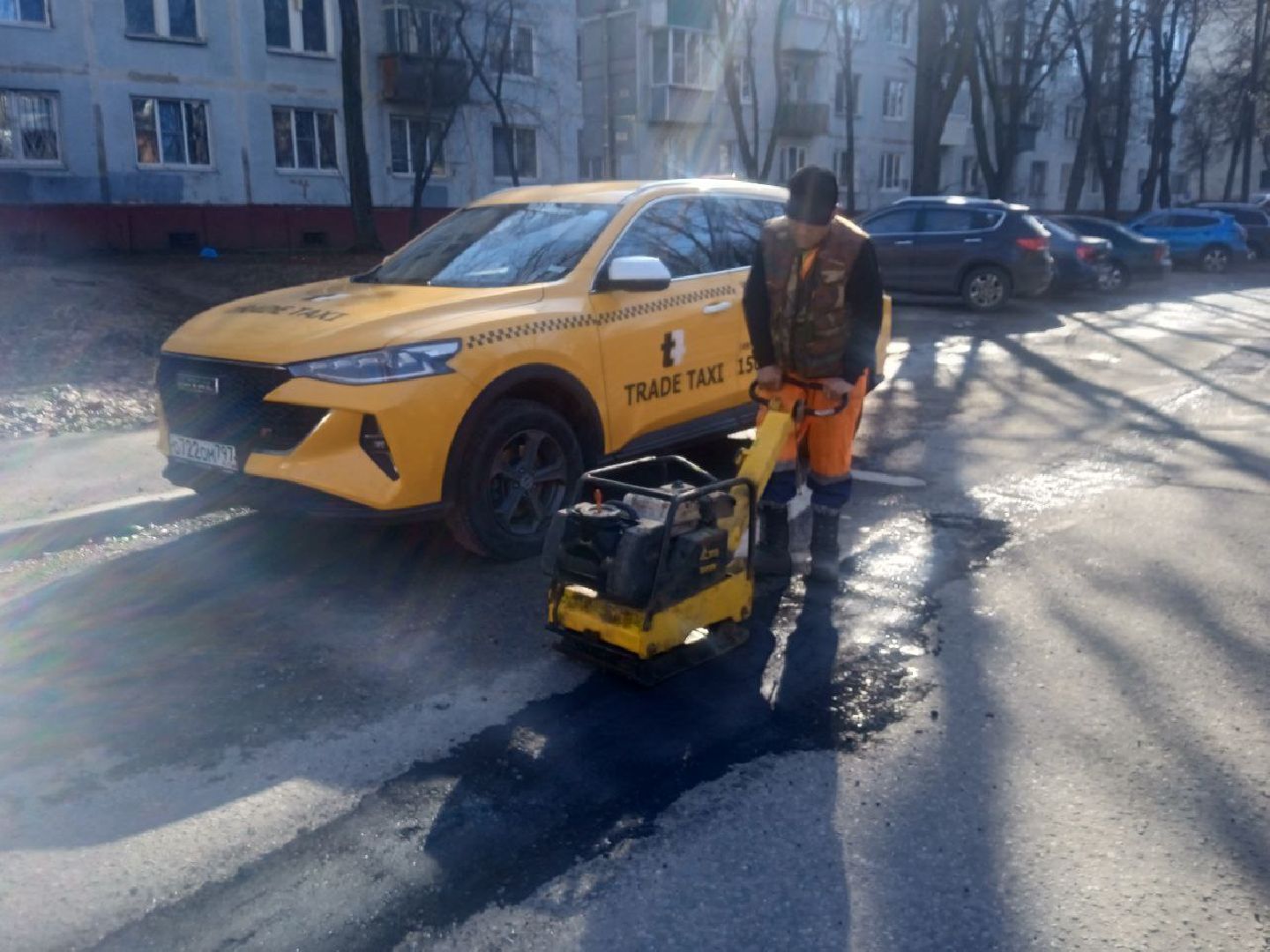 ивантеевка, пушкинский, ямочный ремонт, асфальтирование дворов дорог, коммунальная служба, вертикалки,