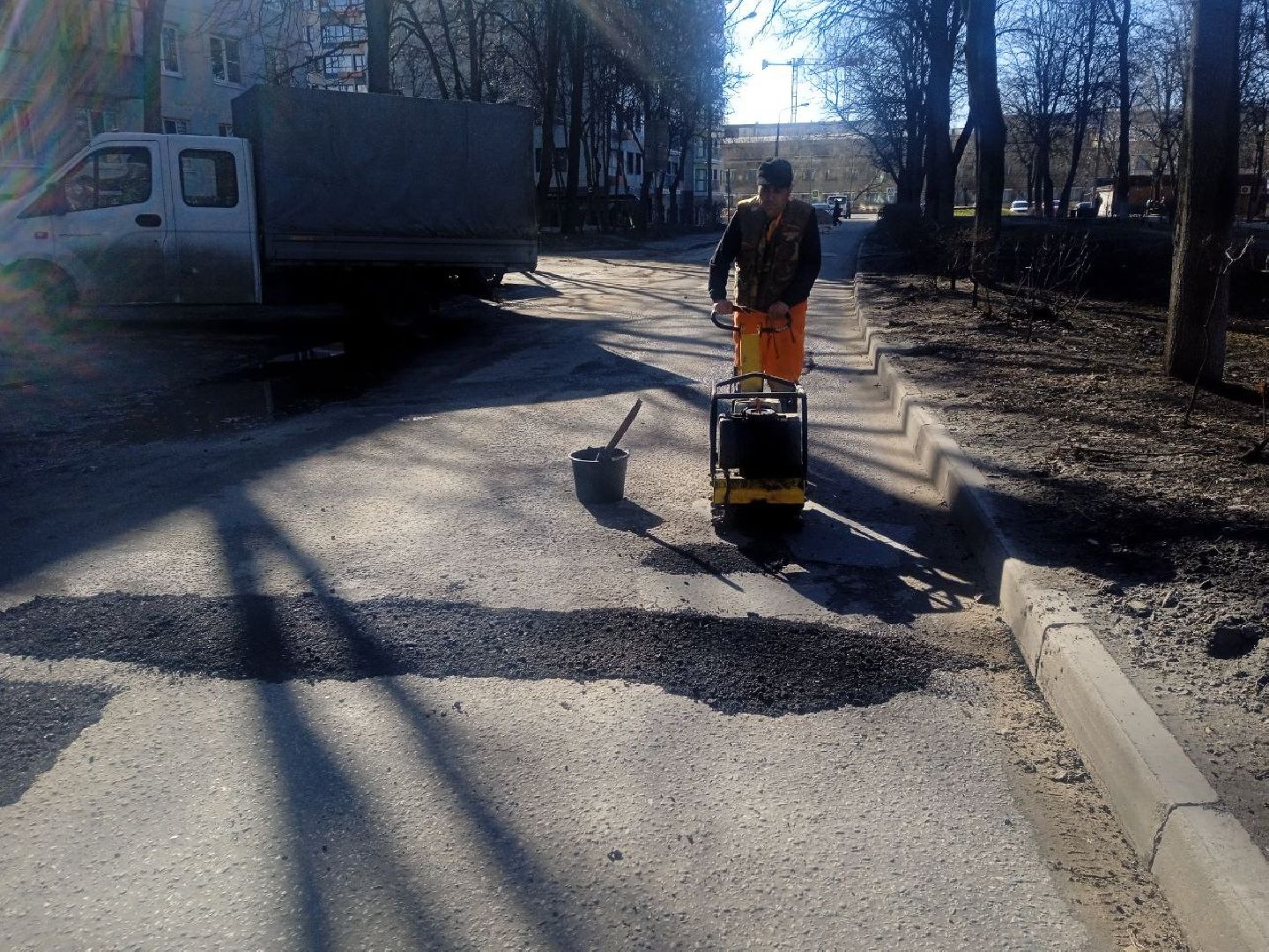 ивантеевка, пушкинский, ямочный ремонт, асфальтирование дворов дорог, коммунальная служба, вертикалки,