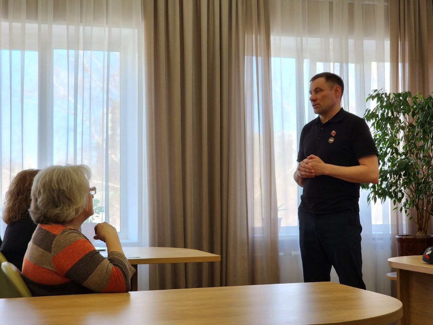 Уроки мужества, Водоканал, Бойцы,