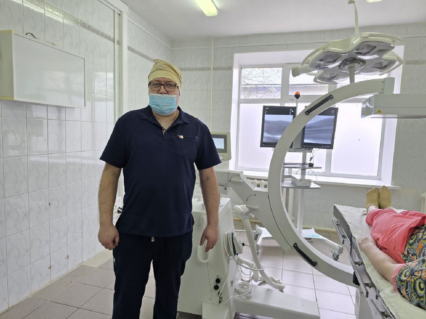 можайск, можайский муниципальный округ, новое оборудование, медицина, здравоохранение, здравоохранение мо, рентгенохирургическая система С-дуга,