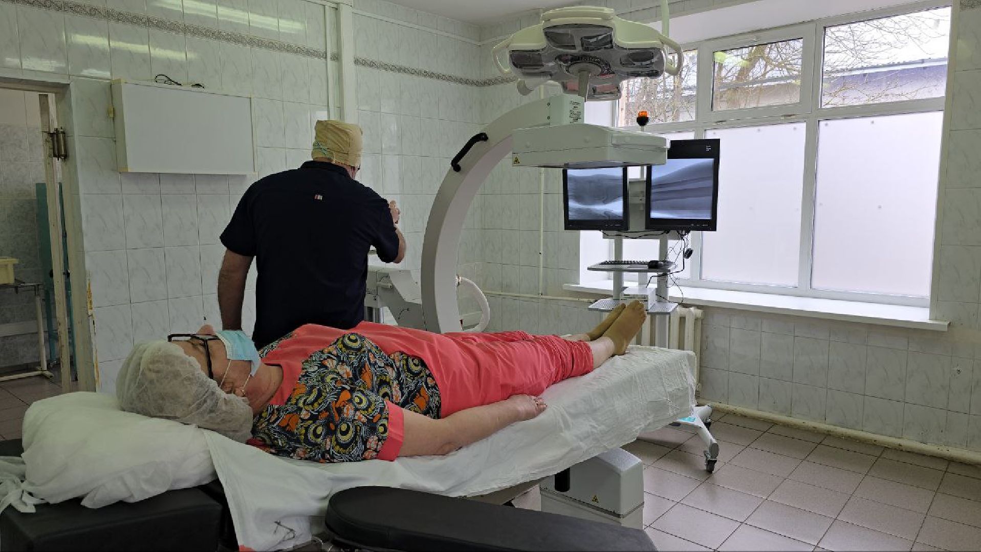 можайск, можайский муниципальный округ, новое оборудование, медицина, здравоохранение, здравоохранение мо, рентгенохирургическая система С-дуга,