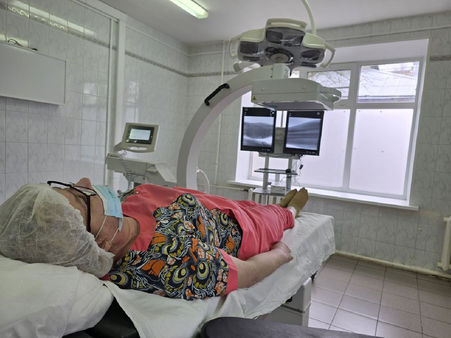 можайск, можайский муниципальный округ, новое оборудование, медицина, здравоохранение, здравоохранение мо, рентгенохирургическая система С-дуга,