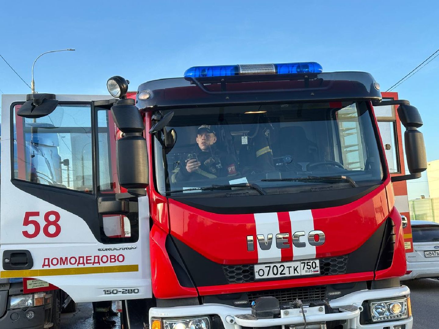 домодедово, пожар, тушение, горение травы,