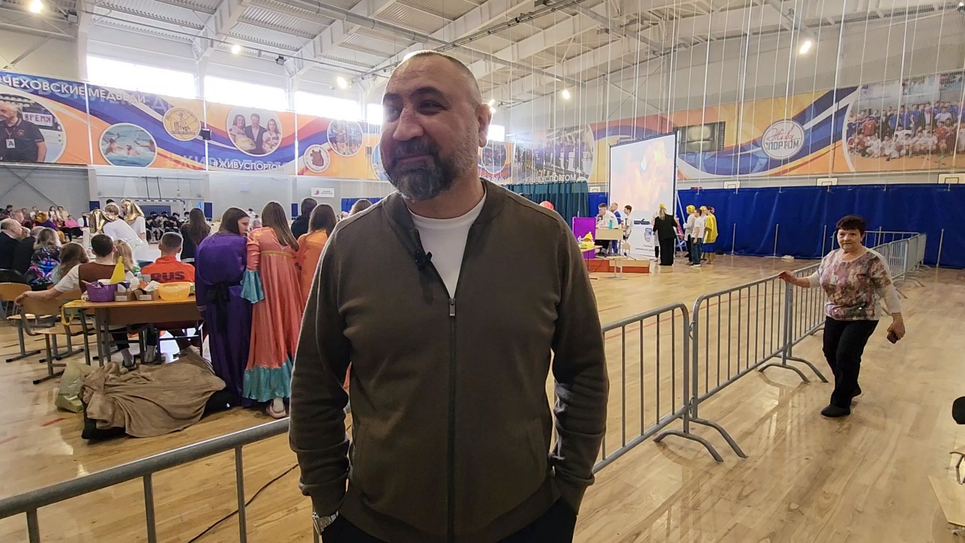 Чехов, межрегиональный форум, олимпийские чемпионы, призеры олимпиад, встреча со спортсменами, Александр Лебзяк, Михаил Иванов, Владимир Максимов, Евгений Гришин, Татьяна Чебыкина,