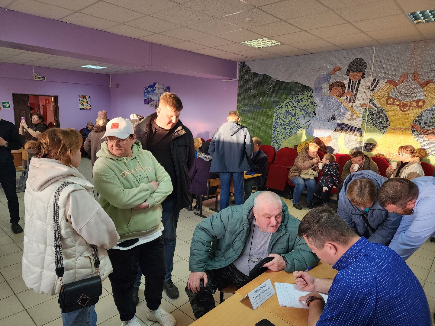 чехов, поселок васькино, выездная администрация, встреча с жителями, обращения граждан, деревня васькино, улица восточная, ямочный ремонт, ремонт дороги, уличное освещение, мбу чеховское благоустройство,