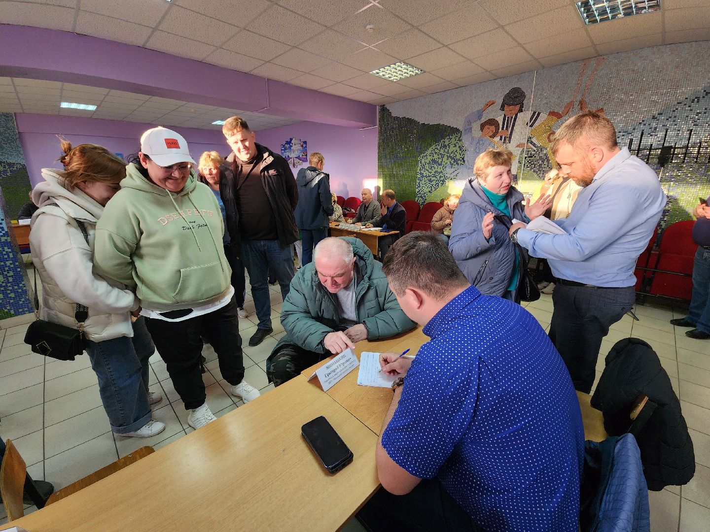 чехов, поселок васькино, выездная администрация, встреча с жителями, обращения граждан, деревня васькино, улица восточная, ямочный ремонт, ремонт дороги, уличное освещение, мбу чеховское благоустройство,