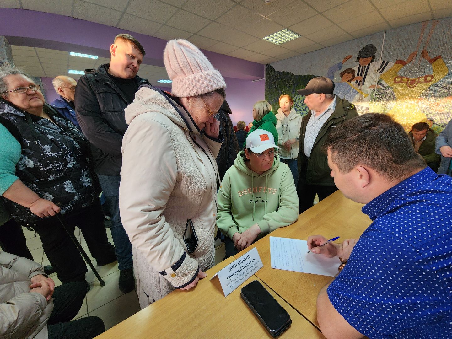 чехов, поселок васькино, выездная администрация, встреча с жителями, обращения граждан, деревня васькино, улица восточная, ямочный ремонт, ремонт дороги, уличное освещение, мбу чеховское благоустройство,