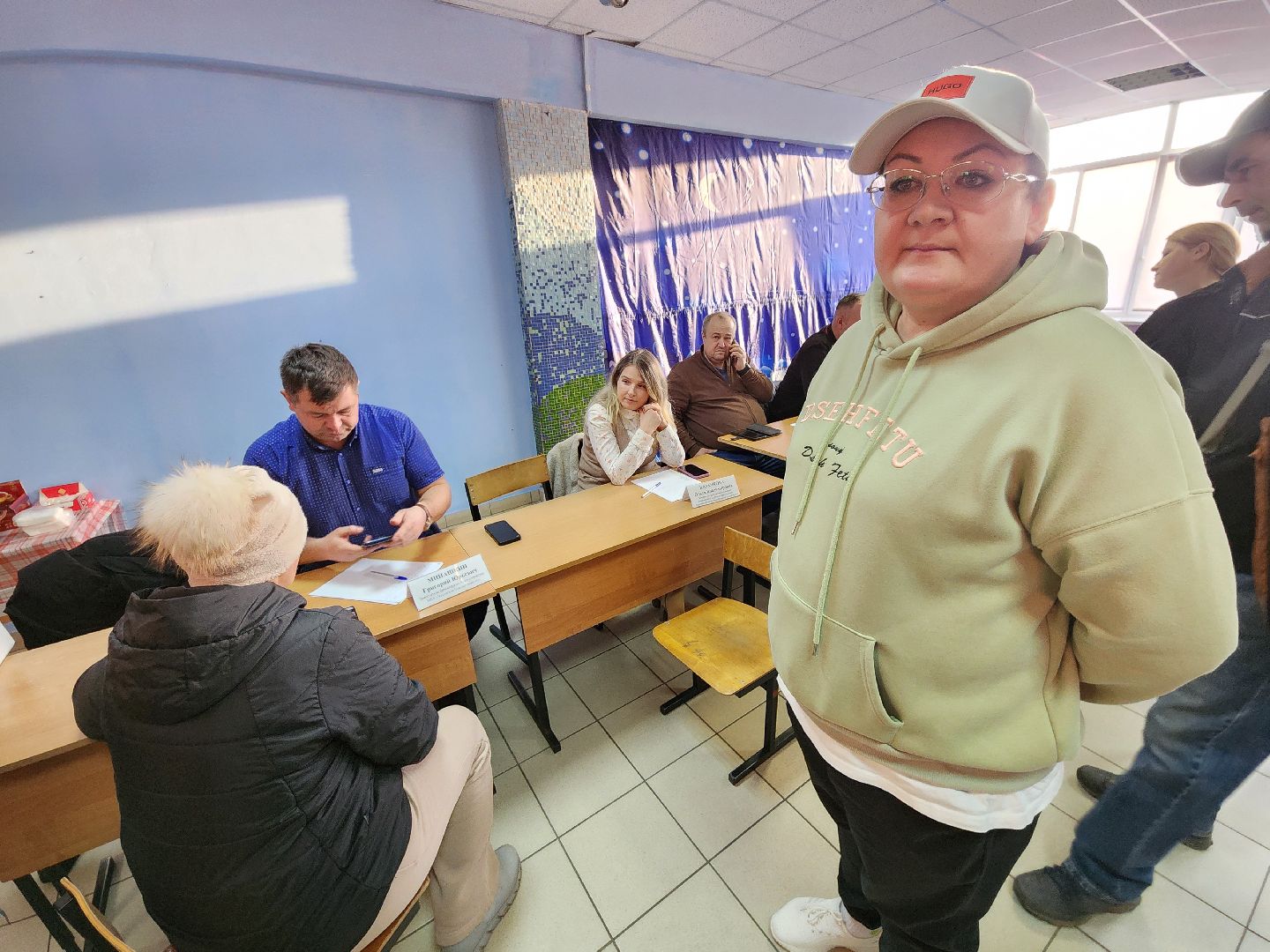 чехов, поселок васькино, выездная администрация, встреча с жителями, обращения граждан, деревня васькино, улица восточная, ямочный ремонт, ремонт дороги, уличное освещение, мбу чеховское благоустройство,