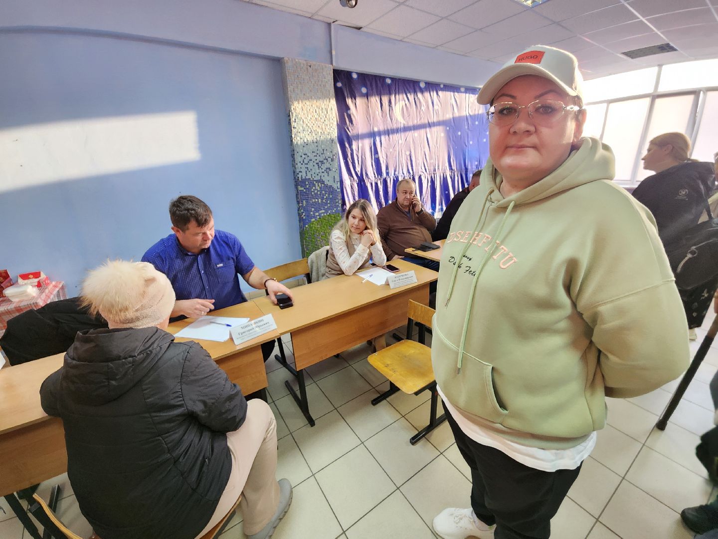 чехов, поселок васькино, выездная администрация, встреча с жителями, обращения граждан, деревня васькино, улица восточная, ямочный ремонт, ремонт дороги, уличное освещение, мбу чеховское благоустройство,